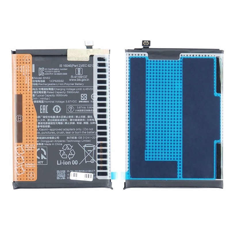 Xiaomi Original BN62 Battery Service Pack for Redmi 9T