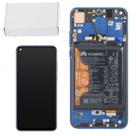 Huawei Huawei SERVICE PACK Display LCD ORIGINALE + Frame e Batteria Per NOVA 5T / Honor 20 | Blu for sale