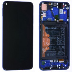 Product image Huawei SERVICE PACK Display LCD ORIGINALE + Frame e Batteria Per NOVA 5T / Honor 20 | Blu