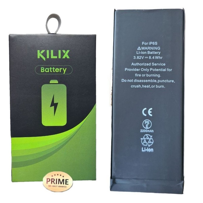KILIX PRIME Compatible Battery for Apple iPhone 6s - 2200mAh