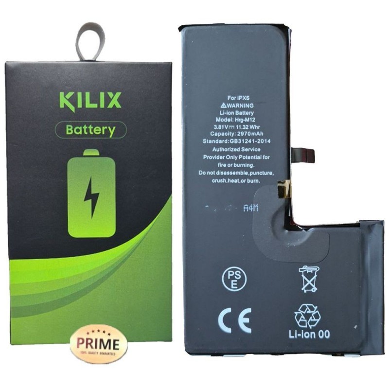 KILIX PRIME Battery Compatible for Apple iPhone XS - 2970mAh