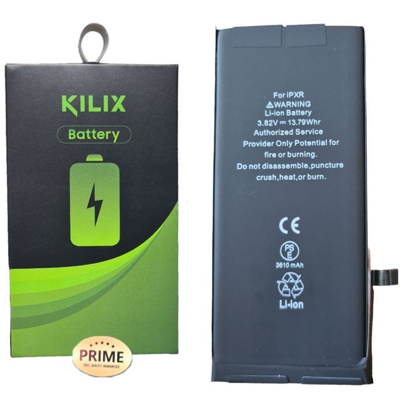 KILIX PRIME Battery Compatible for Apple iPhone XR - 3610mAh