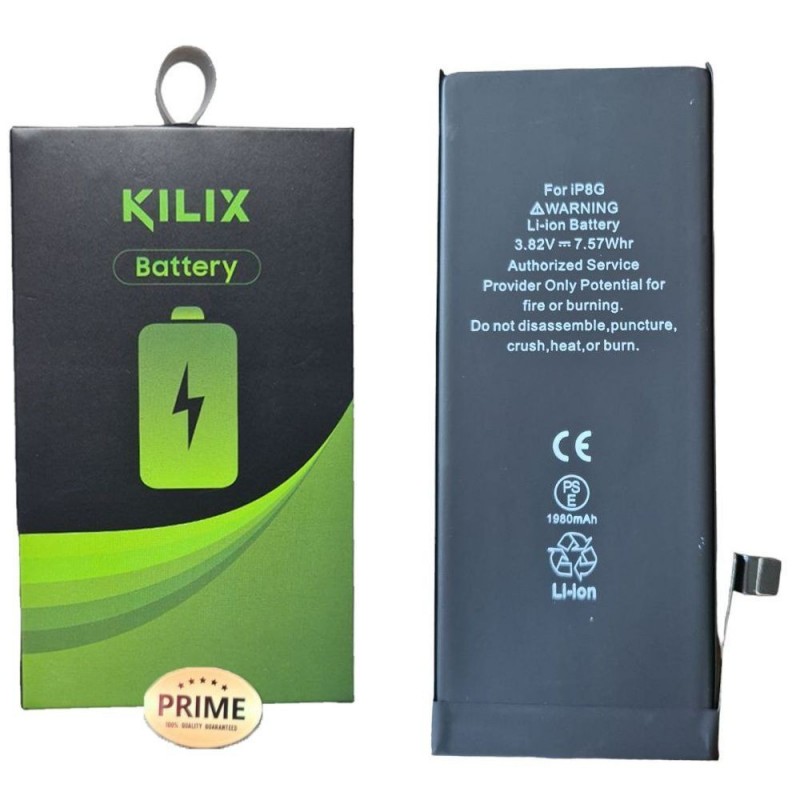 KILIX PRIME Compatible Battery for Apple iPhone 8 - 1980mAh