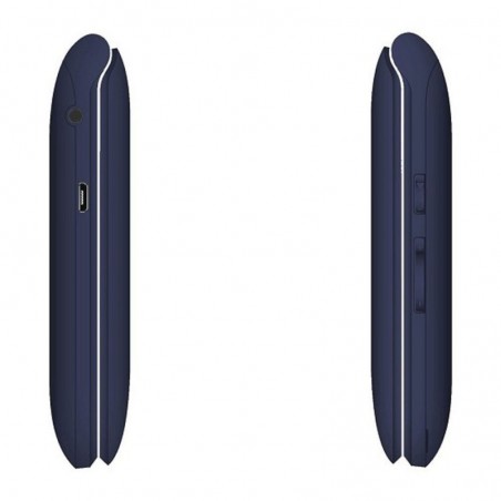 CDR MC105BL Dual Sim Quad Band GSM Cell Phone with SOS Button | Blue