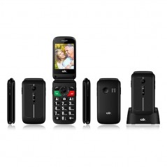 Buy CDR Cellulare GSM Quad Band C50B Dual Sim con Tasto SOS | Black online