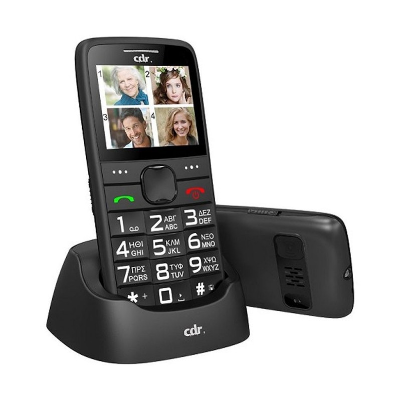CDR M300B Dual Sim 2G GSM Cell Phone with SOS Button | Black CDR M300B Dual Sim 2G GSM Cell Phone with SOS Button | Black