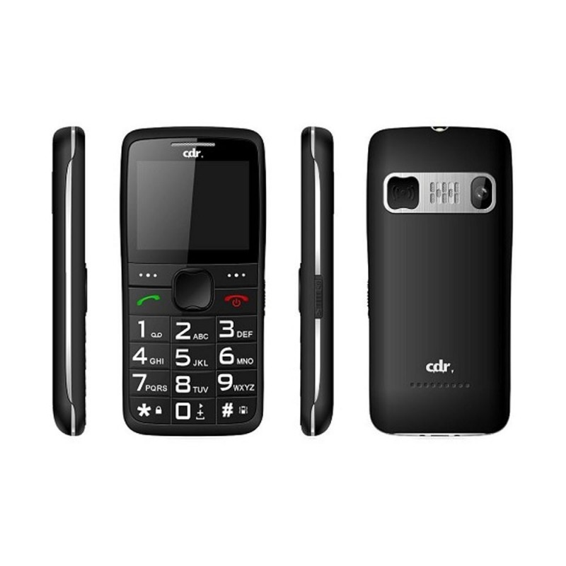 CDR M300B Dual Sim 2G GSM Cell Phone with SOS Button | Black CDR M300B Dual Sim 2G GSM Cell Phone with SOS Button | Black