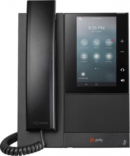 Photo of Poly IP Telephone CCX500 IPS Black cod. 2200-49720-019 Wired handset - Poly