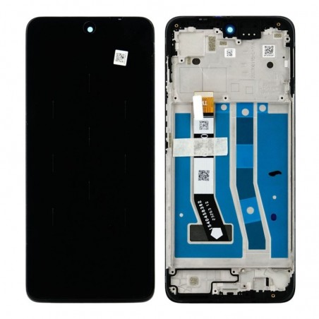 Motorola Motorola SERVICE PACK Display LCD ORIGINALE + Frame Per Moto G54 XT2343-1 XT2343-2 | Nero for sale