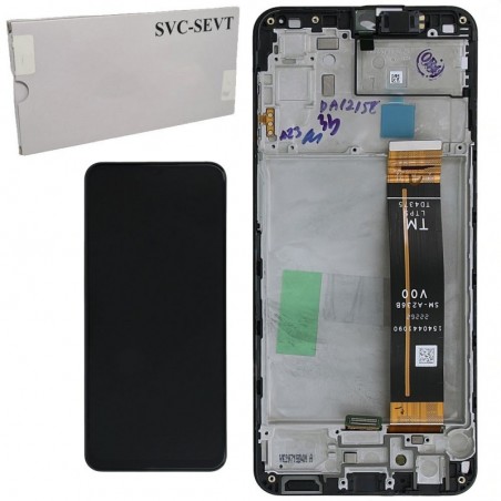Scopri Samsung SERVICE PACK Display LCD ORIGINALE + Frame Per Galaxy A236 A23 5G | FLAT V00 A236B / BOE B6 A236 / CDOT A236B in 