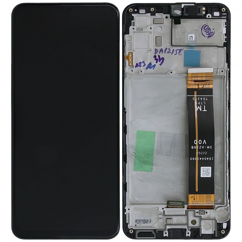 Samsung Service Pack Original LCD Display + Frame For Galaxy A236 A23 5G | FLAT V00 A236B / BOE B6 A236 / CDOT A236B