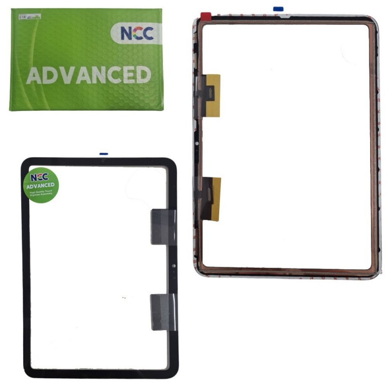 NCC ADVANCED Touch Screen +Home Button For Apple iPad 10 / iPad 11 | Black