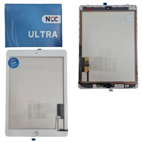 Scopri NCC ULTRA Touch Screen + Home Button Per Apple iPad 6TH 9.7'' (2018) | A1893 A1954 Bianco in dettaglio