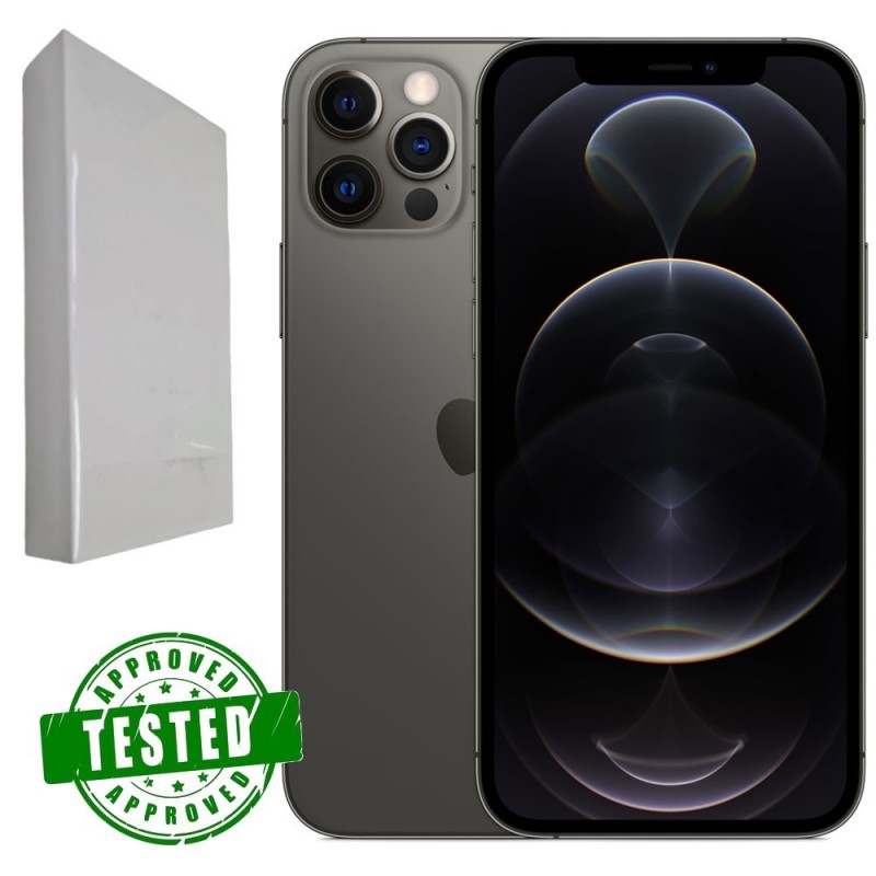 iPhone 12 Pro 256GB Graphite - Pre-Owned Grade A/A+ (Box + USB-C Lightning Cable) - 12 Months Warranty iPhone 12 Pro 256GB Graphite - Pre-Owned Grade A/A+ (Box + USB-C Lightning Cable) - 12 Months Warranty