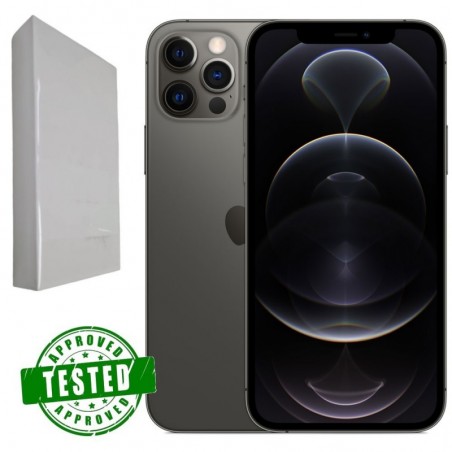 Foto di IPHONE 12 PRO 256 GB GRAPHITE - PRE OWNED GRADE A/A+ (SCATOLA + CAVO LIGHTNING USB-C) - 12 MESI DI GARANZIA - Apple
