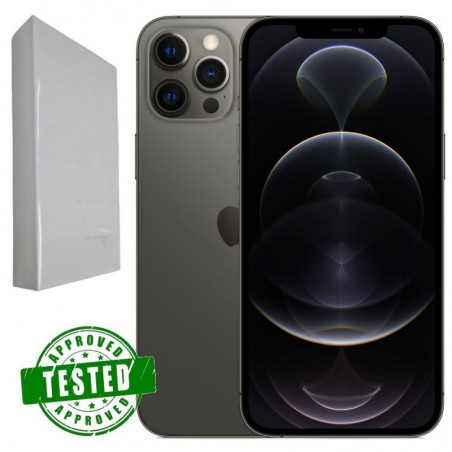 Foto di IPHONE 12 PRO MAX 256 GB GRAPHITE - PRE OWNED GRADE A/A+ (SCATOLA + CAVO LIGHTNING USB-C) - 12 MESI DI GARANZIA - Apple