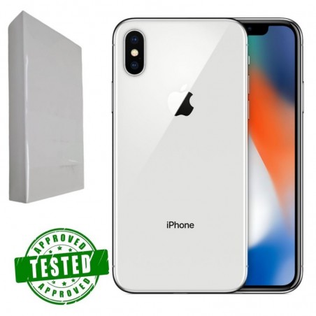 Photo of IPHONE X 256 GB SILVER - PRE OWNED GRADE A/A+ (SCATOLA + CAVO LIGHTNING USB-C) - 12 MESI DI GARANZIA - Apple