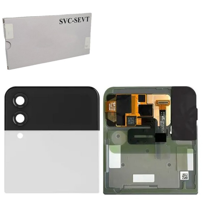 Samsung Service Pack Original LCD Display For Galaxy Z Flip 4 5g (External) SM-F721 | White