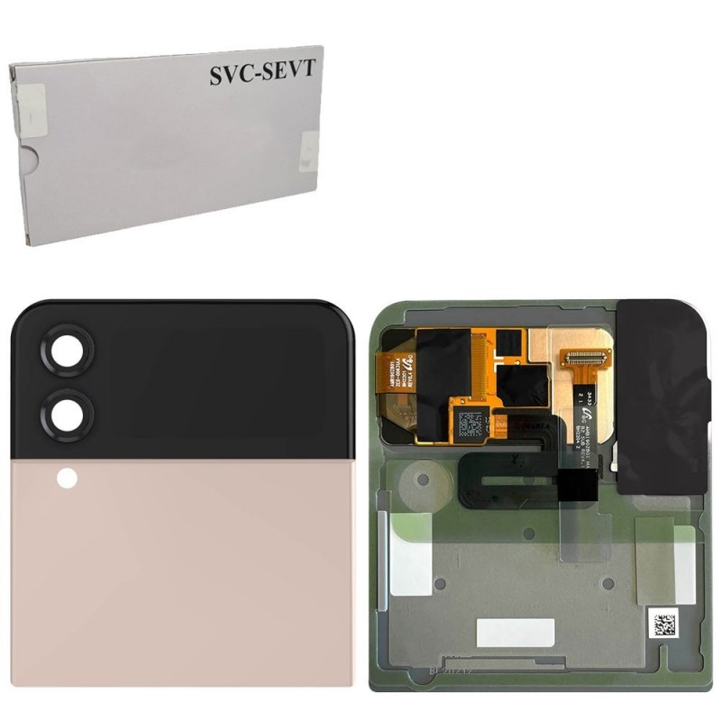 Samsung Service Pack Original LCD Display For Galaxy Z Flip 4 5g (External) SM-F721 | Pink Gold