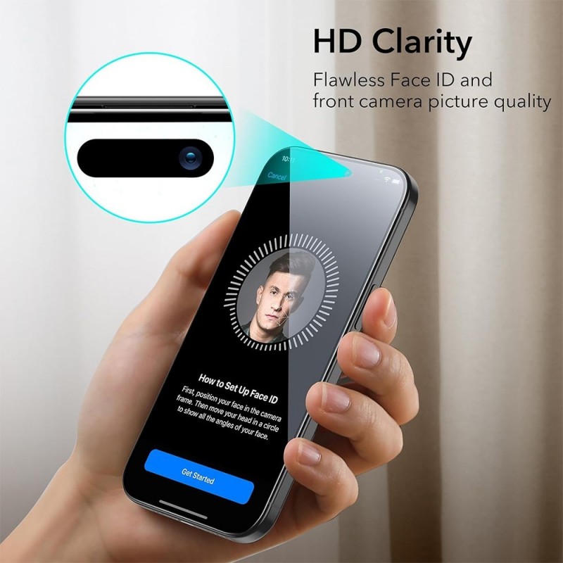 NCC High Definition Full Glue Ceramic Tempered Glass Film Large Arc Edge Apple iPhone 13 / 13 Pro / 14