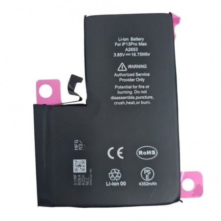 NCC Compatible Battery for Apple iPhone 13 Pro Max A2643 A2484 A2641 A2644 A2645 | ZY Taiwan Chip
