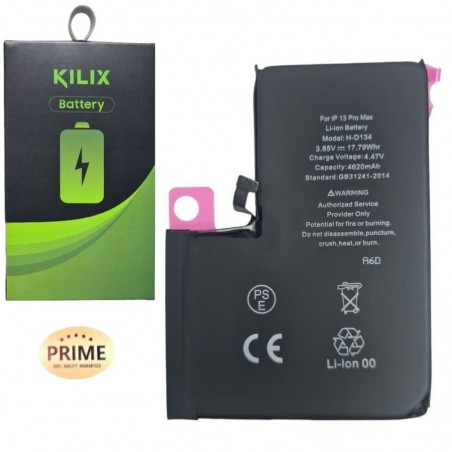 Photo of KILIX PRIME Batteria Compatibile per Apple iPhone 13 Pro Max MAGGIORATA - 4620mAh - Kilix