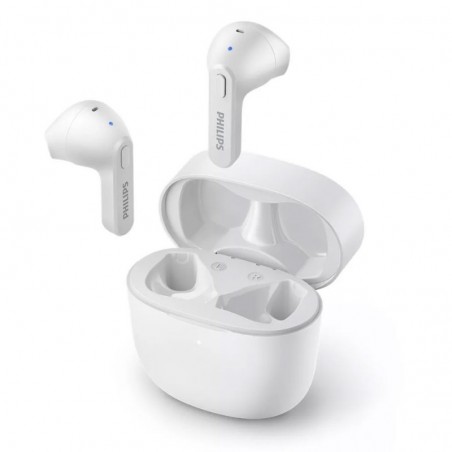 Scopri Philips Auricolari Bluetooth Sportivi Cuffie True wireless TAT2236WT IPX4 | Bianco in dettaglio