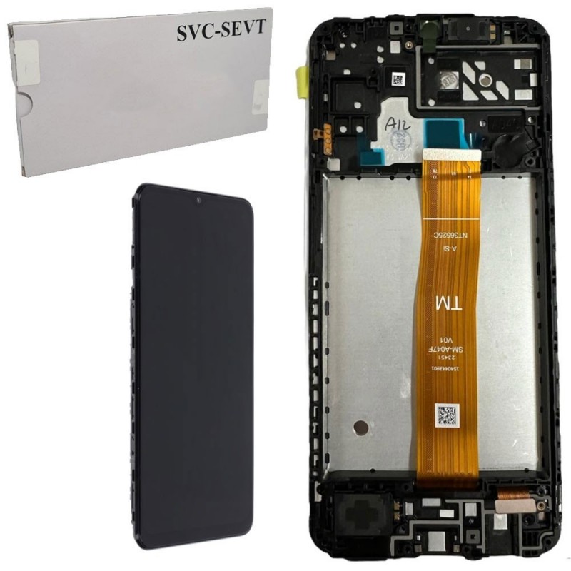 Samsung SERVICE PACK Display LCD ORIGINALE + Frame Per Galaxy A04S SM-A047 | FLAT CDOT A047F / A136B | TM A047F