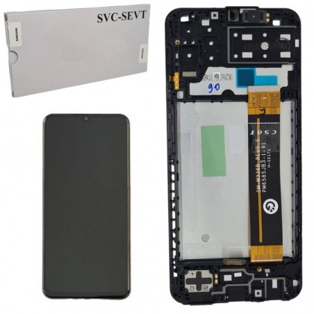 Buy Samsung Service Pack LCD Display with Frame for Galaxy A137 A13 2022 | Black online