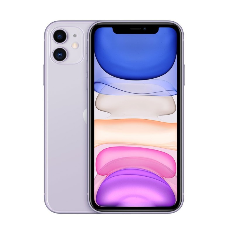 IPHONE 11 128 GB PURPLE - PRE OWNED GRADE A/A+ (SCATOLA + CAVO LIGHTNING USB-C) - 12 MESI DI GARANZIA
