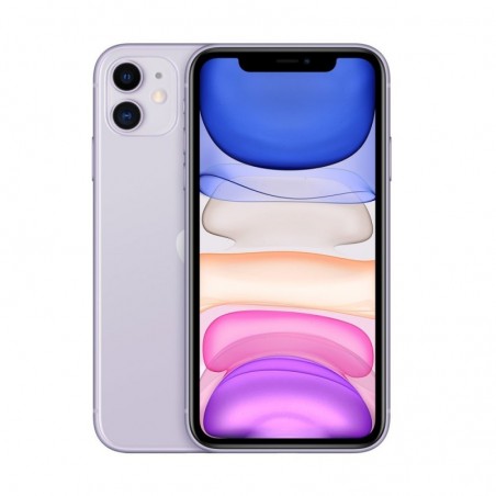 Product image IPHONE 11 128 GB PURPLE - PRE OWNED GRADE A/A+ (SCATOLA + CAVO LIGHTNING USB-C) - 12 MESI DI GARANZIA