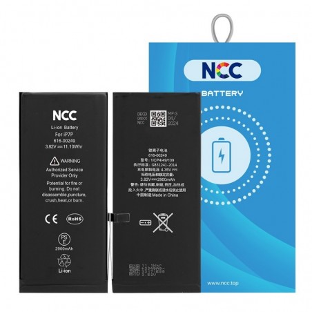 Acquista NCC Batteria Compatibile per Apple iPhone 7 Plus A1661 A1784 A1785 A1786 | ZY Taiwan Chip - 2910mAh su Smartness