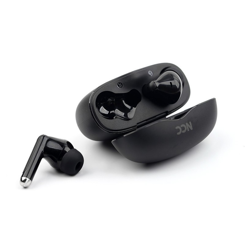 NCC Bluetooth Headset S56 TWS Headphones ENC Clear Calls Smart Display Audio HIFI | Black
