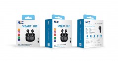 Buy NCC Auricolare Bluetooth S67 Cuffie TWS Smart Display Audio HIFI | Black online