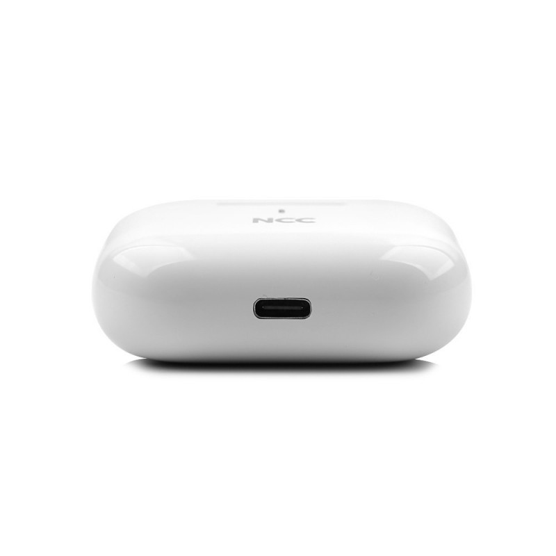NCC Auricolare Bluetooth S68 Cuffie TWS ENC Clear Calls Audio HIFI | Bianco