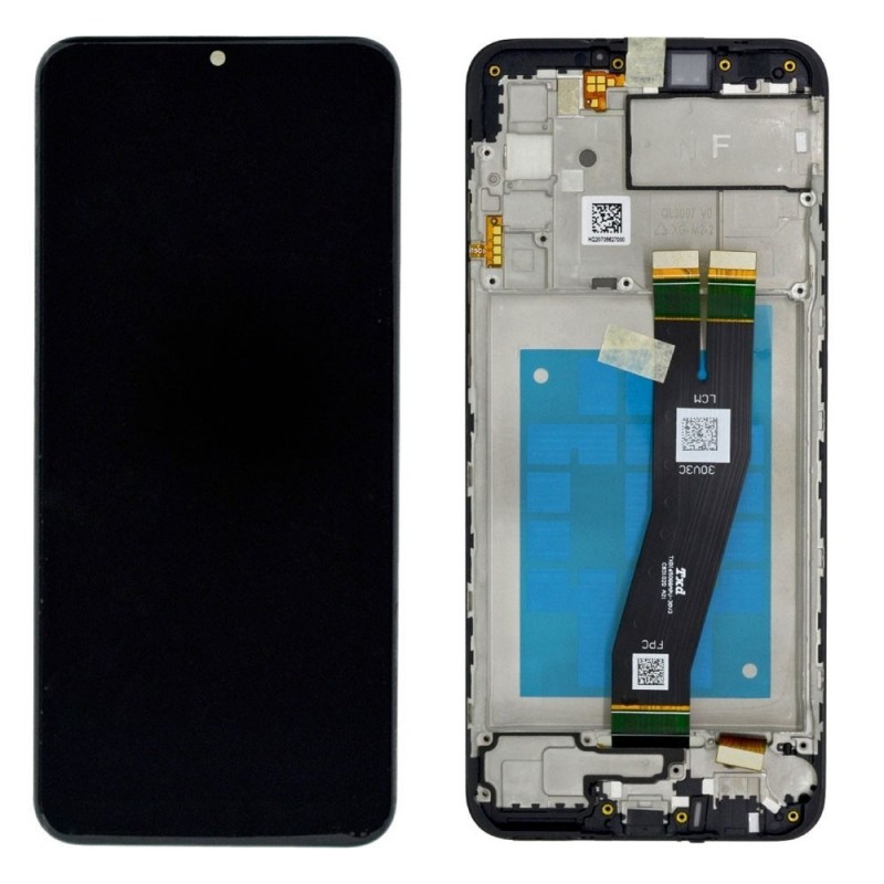 Samsung SERVICE PACK Display LCD ORIGINALE + Frame Per Galaxy A025G A02S 2020 - M025 M02S | FLAT TXD EU 