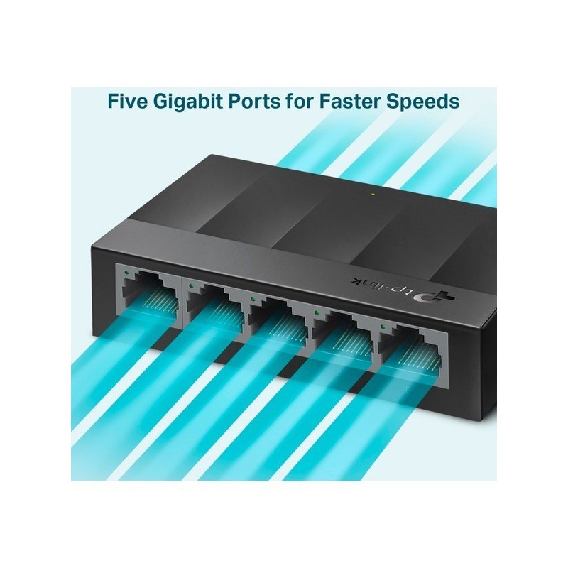 Tp-Link Switch 5 Porte 10/100/1000 LS1005G Tp-Link Switch 5 Porte 10/100/1000 LS1005G