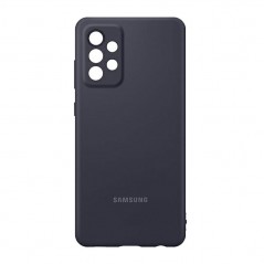 Foto di Samsung Silicone Cover EF-PA725T Per Galaxy A72 A725F | Nero | Blue | Viola Bulk - Samsung