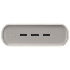 Samsung Portable Charger 20,000 mAh Power Bank Super Fast Charger 45W 3 USB-C ports | Beige