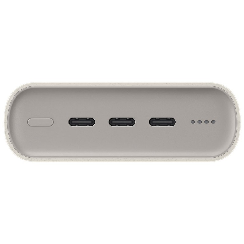Samsung Portable Charger 20,000 mAh Power Bank Super Fast Charger 45W 3 USB-C ports | Beige
