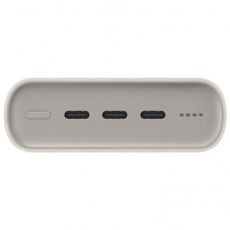 Samsung Portable Charger 20,000 mAh Power Bank Super Fast Charger 45W 3 USB-C ports | Beige