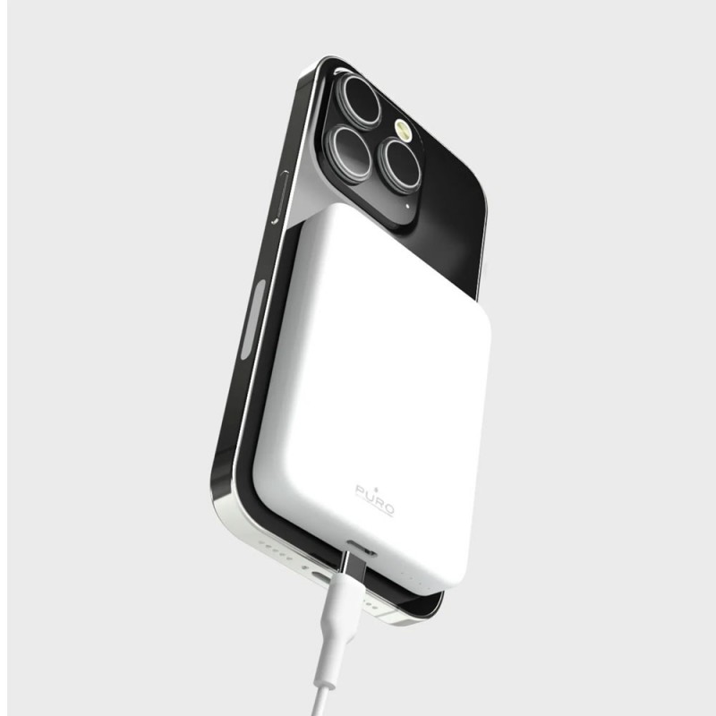 Pure MINI POWER MAG Power Bank Wireless MagSafe 4200mAh + Usb-c to Usb-c Cable For iPhone