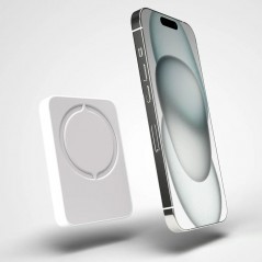 Scopri Puro MINI POWER MAG Power Bank Wireless MagSafe 4200mAh + Cavo Usb-c to Usb-c Per iPhone in dettaglio