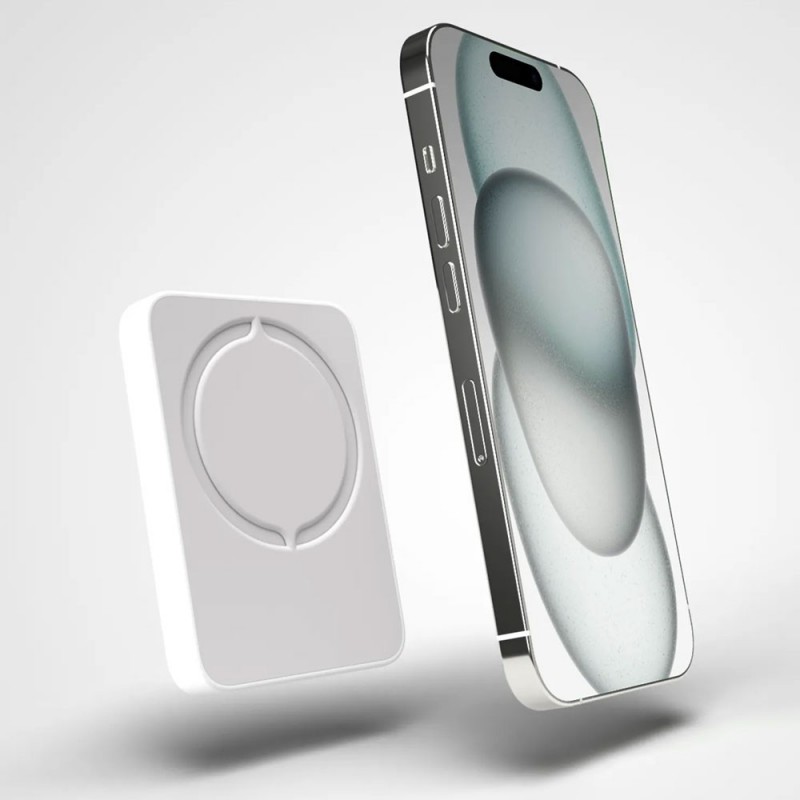 Puro MINI POWER MAG Power Bank Wireless MagSafe 4200mAh + Cavo Usb-c to Usb-c Per iPhone Puro MINI POWER MAG Power Bank Wireless MagSafe 4200mAh + Cavo Usb-c to Usb-c Per iPhone