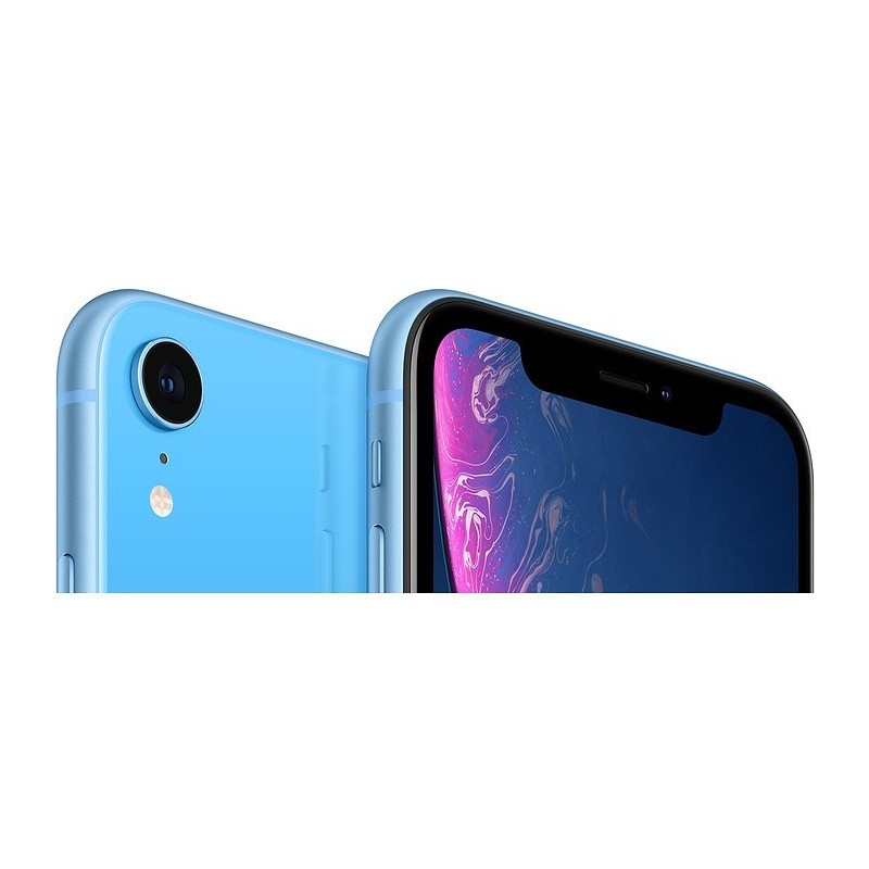 IPHONE XR 128 GB BLUE - PRE OWNED GRADE A/A+ (SCATOLA + CAVO LIGHTNING USB-C) - 12 MESI DI GARANZIA