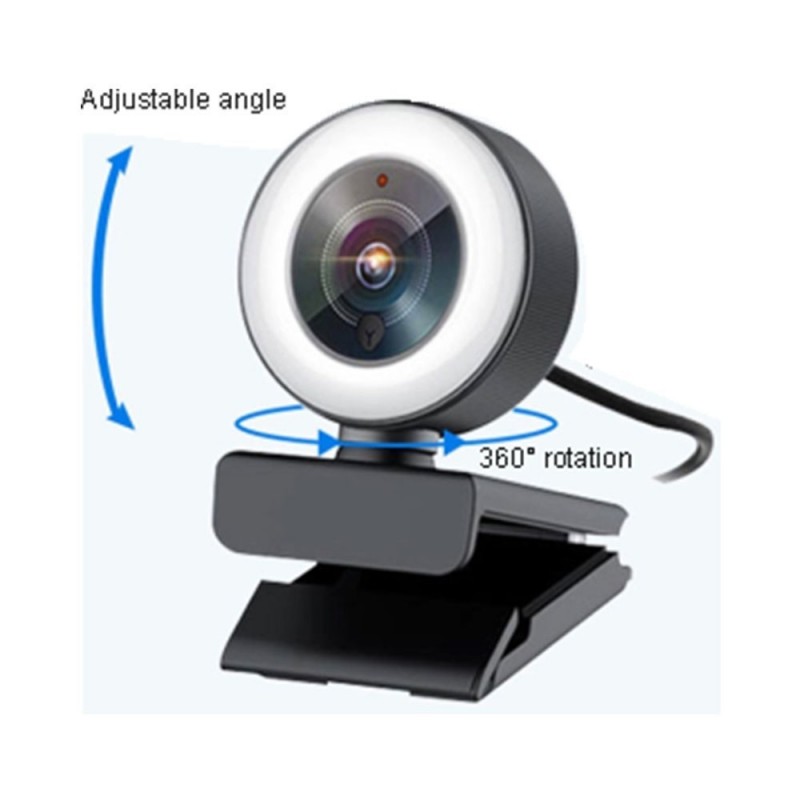 AUDIODESIGN PRO Webcam ad Alta Risoluzione Autofocus 4k 1080P | Nero AUDIODESIGN PRO Webcam ad Alta Risoluzione Autofocus 4k 1080P | Nero