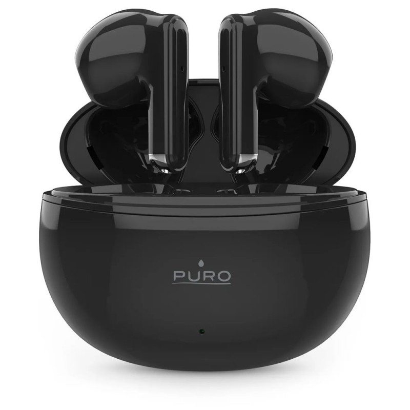 PURO Auricolare Bluetooth 5.0 Stero PLAY 2 True Wireless Compatti Con Cavo di Ricarica Incluso Nero PURO Auricolare Bluetooth 5.0 Stero PLAY 2 True Wireless Compatti Con Cavo di Ricarica Incluso Nero