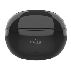 PURO PLAY 2 True Wireless Bluetooth 5.0 Earphones with Charging Cable Included, Black