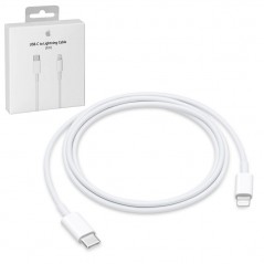 Foto di Apple USB-C a Cavo Lightning MUQ93ZM/A 1mt Blister - Apple