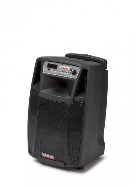 Product image AUDIODESIGN PRO Diffusore Attivo 10W/L + 2 Microfono Wireless e Telecomando Speaker Bluetooth max/RMS 300/100